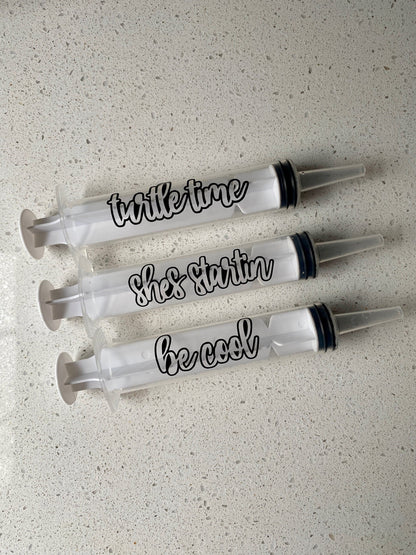 Bravo Party Shot Syringes for Bachelorette & Birthday Jello Shots