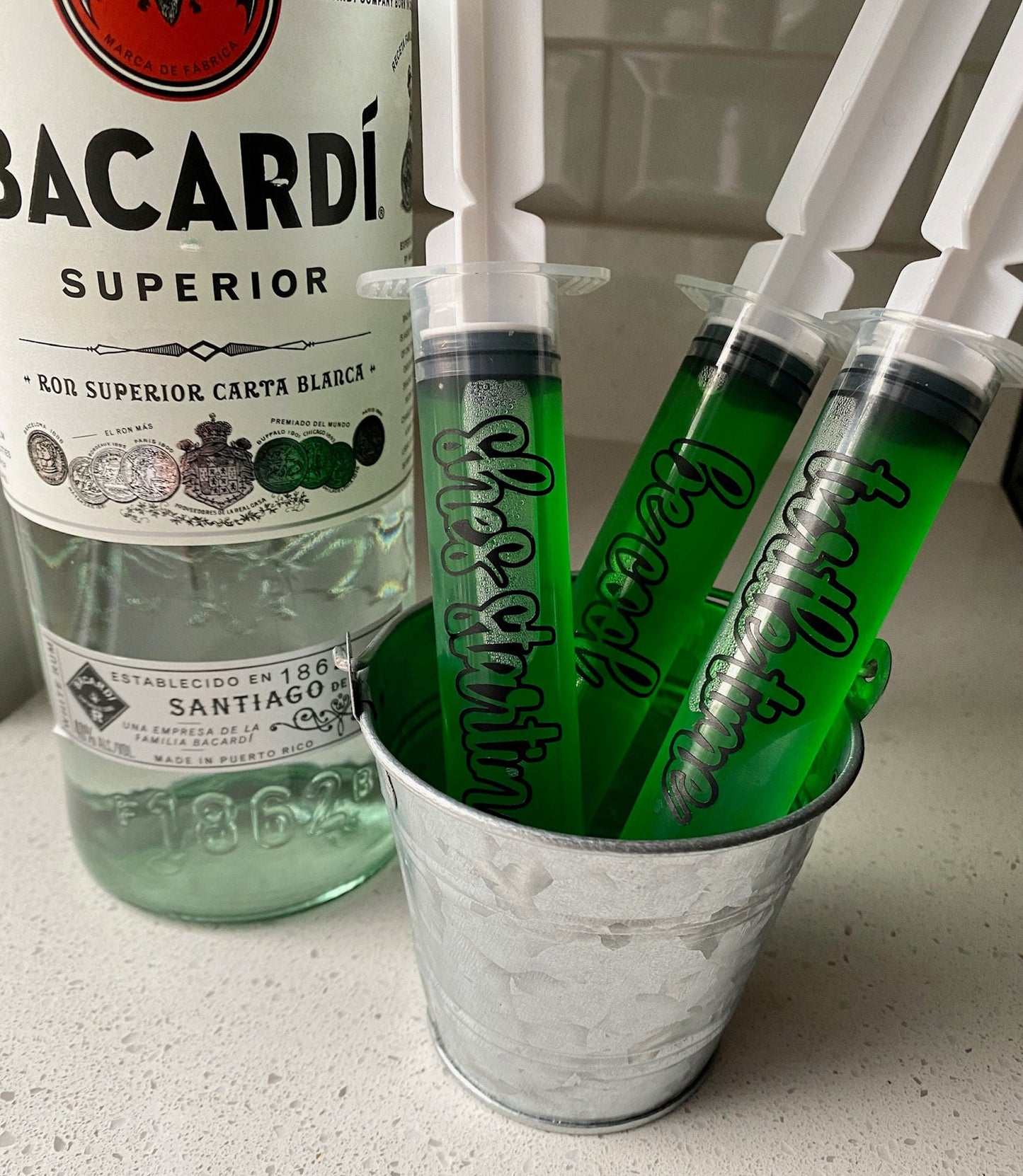 Bravo Party Shot Syringes for Bachelorette & Birthday Jello Shots