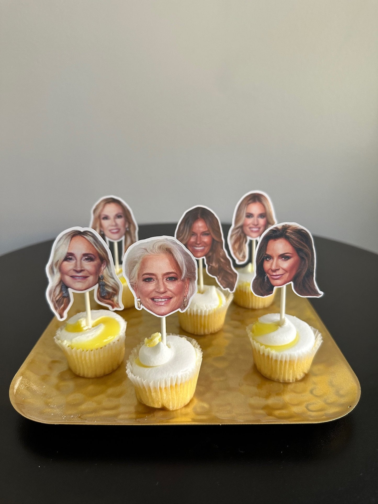 Real Housewives RHONY Cupcake Toppers: Bravo Real Housewives Party Decor