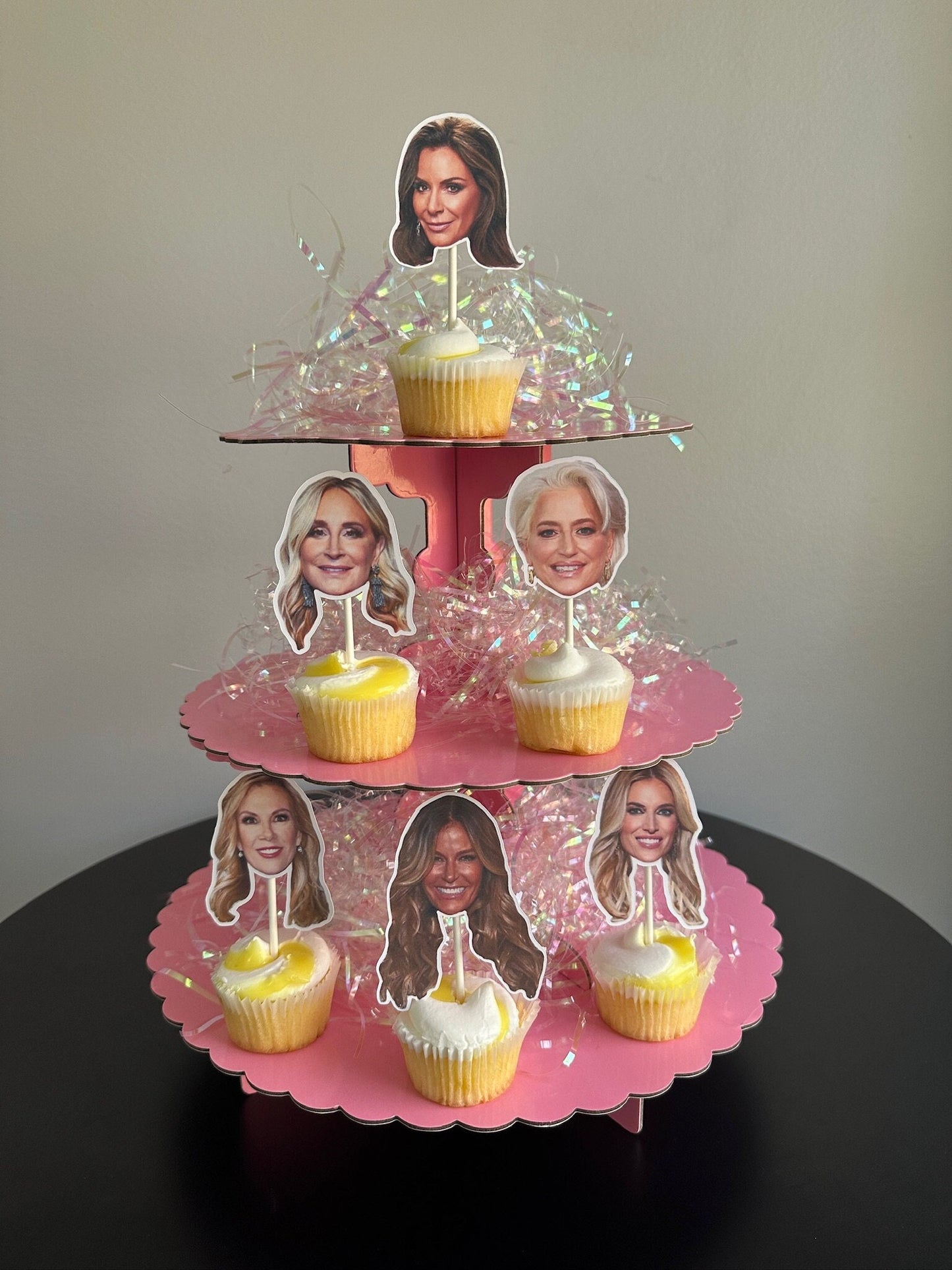 Real Housewives RHONY Cupcake Toppers: Bravo Real Housewives Party Decor