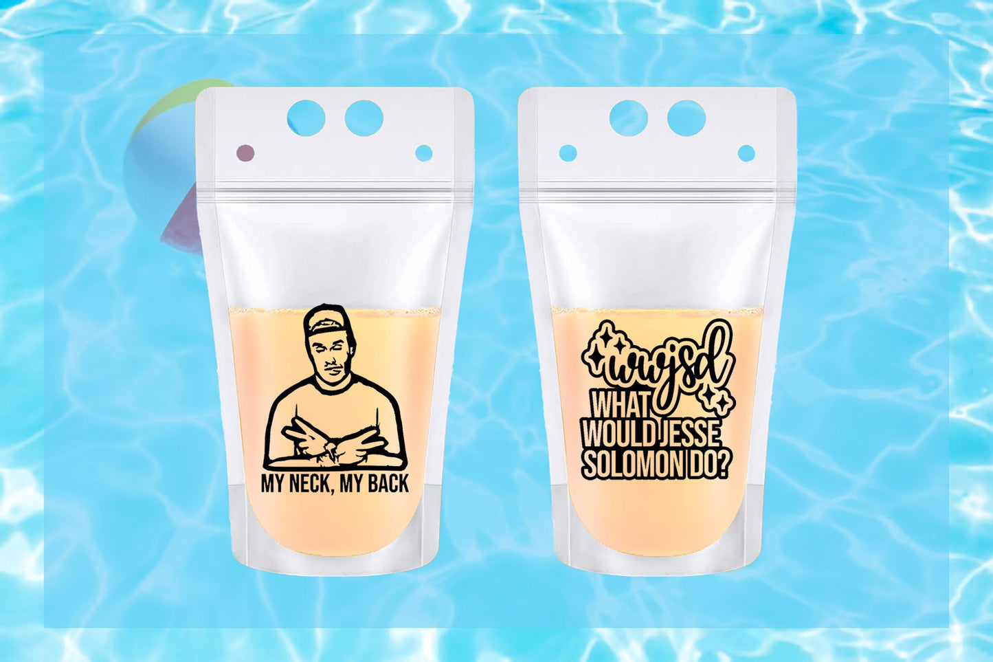 Bravo Summer House Drink Pouches Bachelorette Party Favors