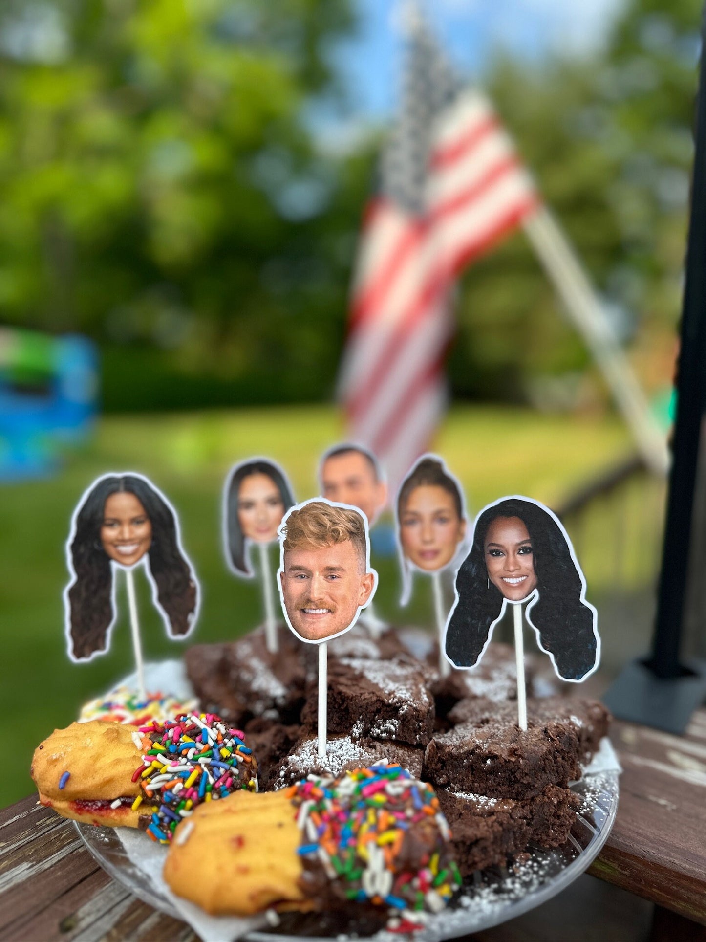 Bravo Summer House Cupcake Toppers Hamptons Party Food Picks