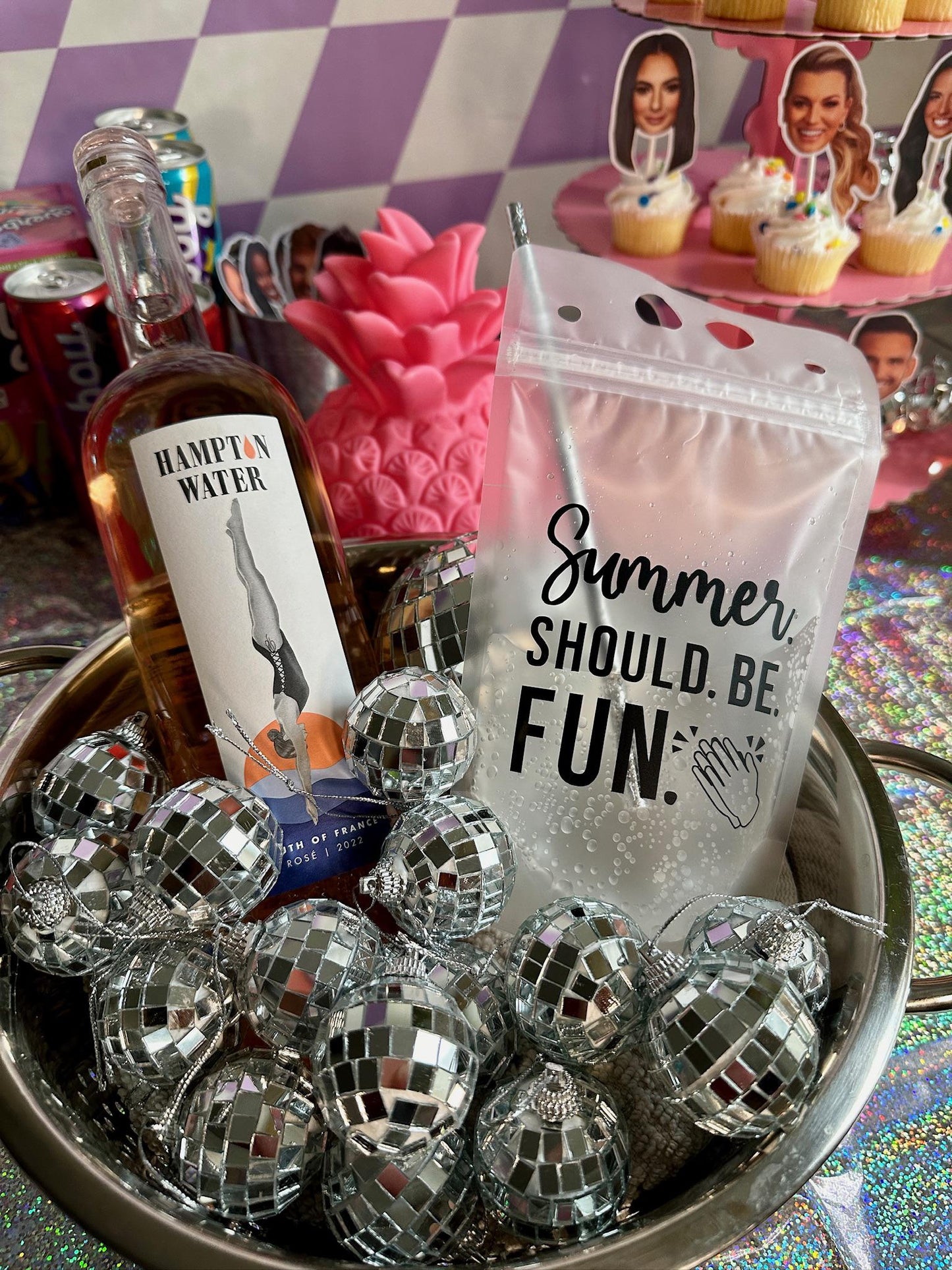 Bravo Summer House Drink Pouches Bachelorette Party Favors
