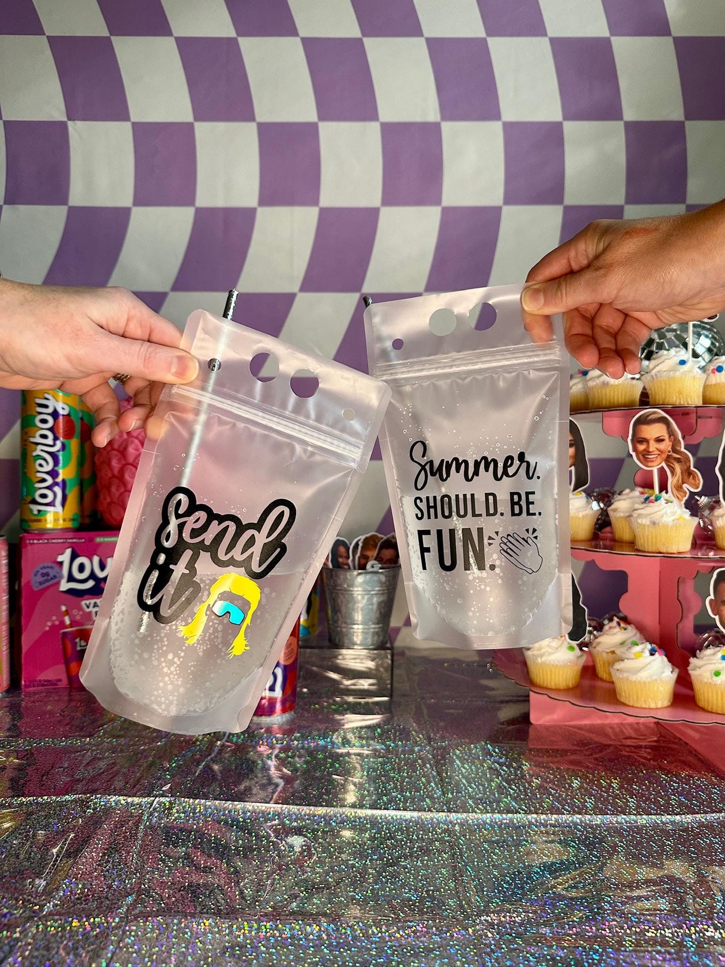 Bravo Summer House Drink Pouches Bachelorette Party Favors