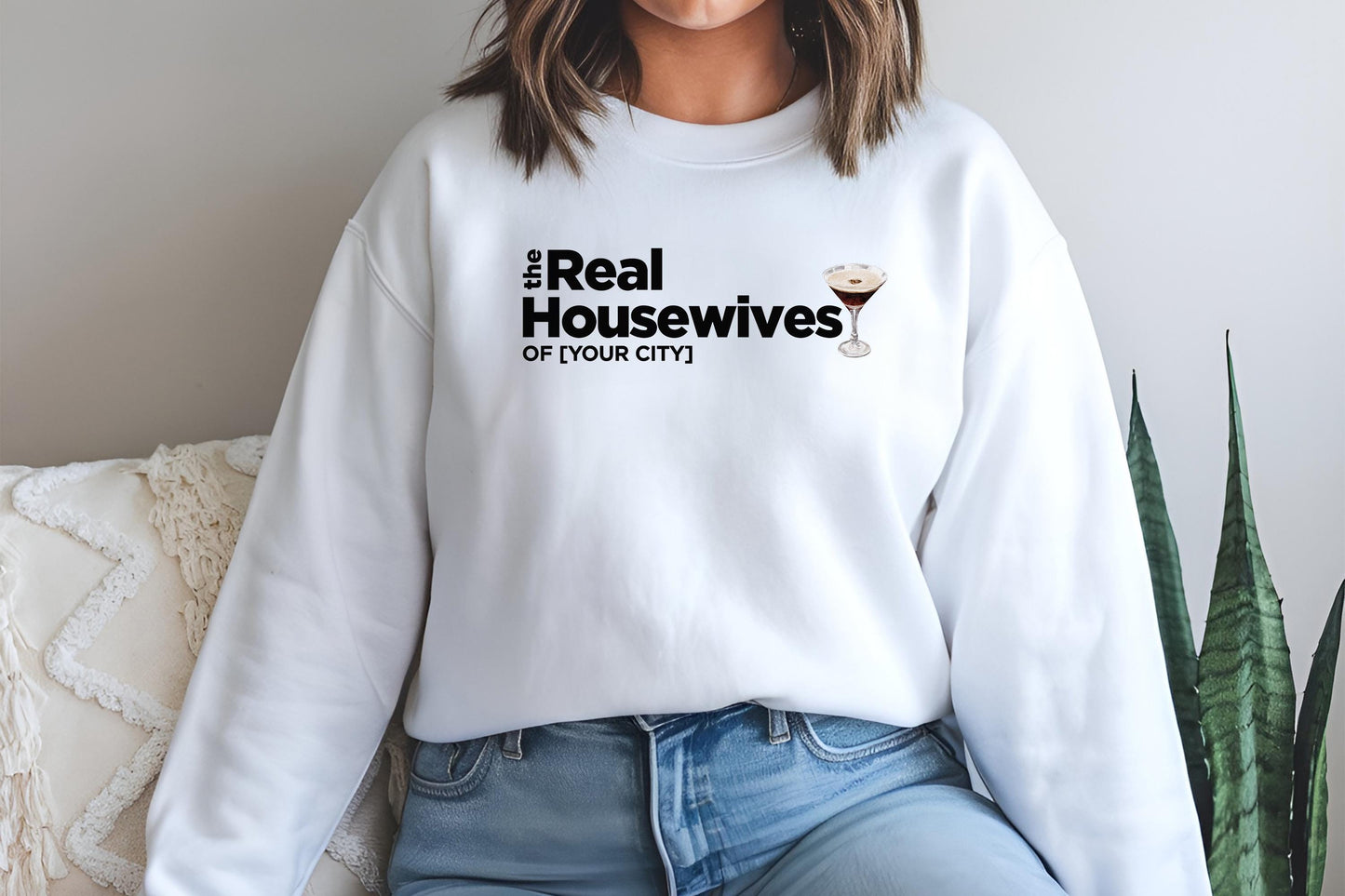 Real Housewives Espresso Martini Sweatshirt: Bravo Bachelorette Gift - Bravocon