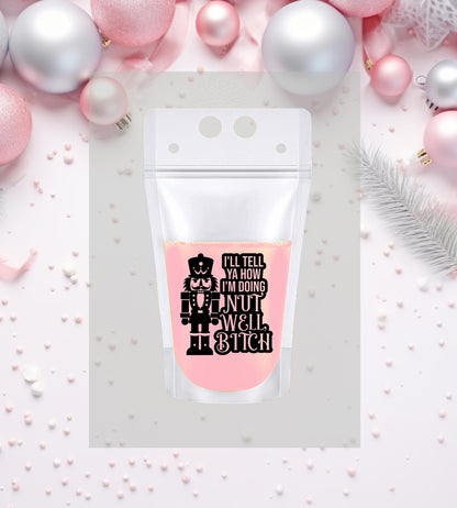 Bravo Real Housewives Christmas Drink Pouches: Bravo Holiday Party Favors