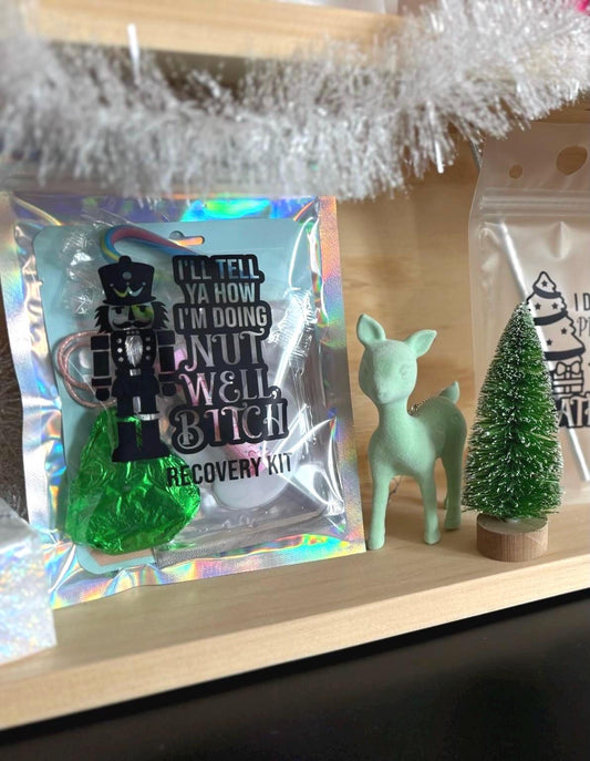 Bravo Real Housewives RHONY Christmas Not Well Dorinda Hangover Kit Holiday Party Favor Bags