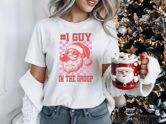 Bravo Christmas Vanderpump Rules Shirt - #1 Guy in the Group Shirt - VPR Santa Crew Neck Shirt Bravo Holiday Checkerboard - Bravocon
