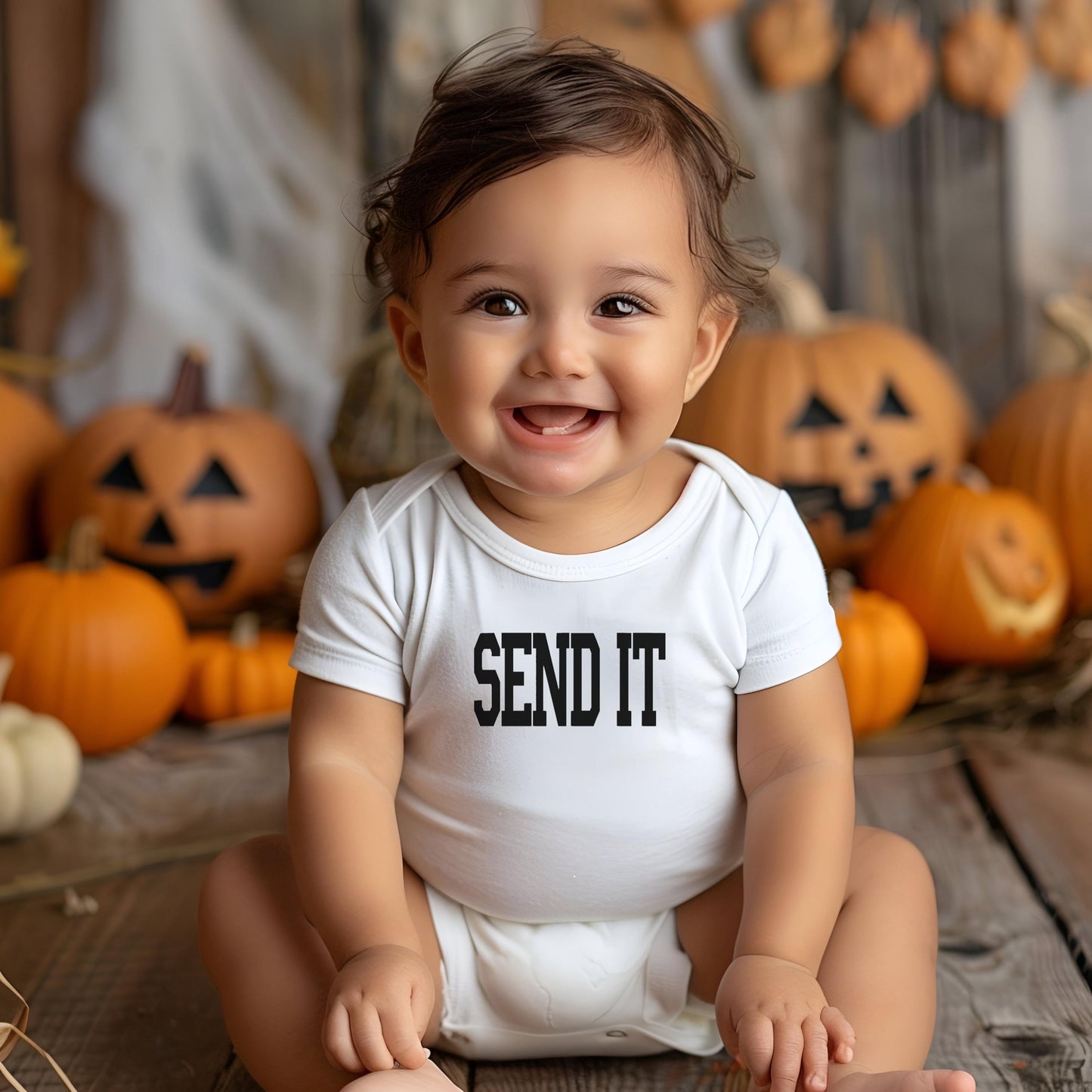 Bravo Summer House Kyle Cooke Send It Infant Bodysuit