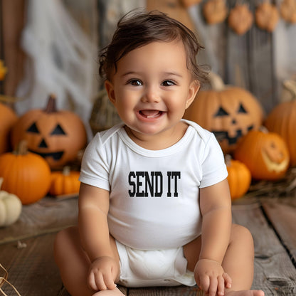 Bravo Summer House Kyle Cooke Send It Infant Bodysuit
