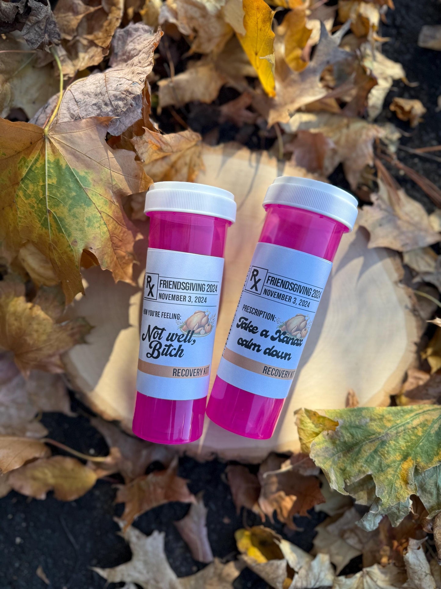 Real Housewives RHONY Friendsgiving Hangover Kit: Custom Party Favors