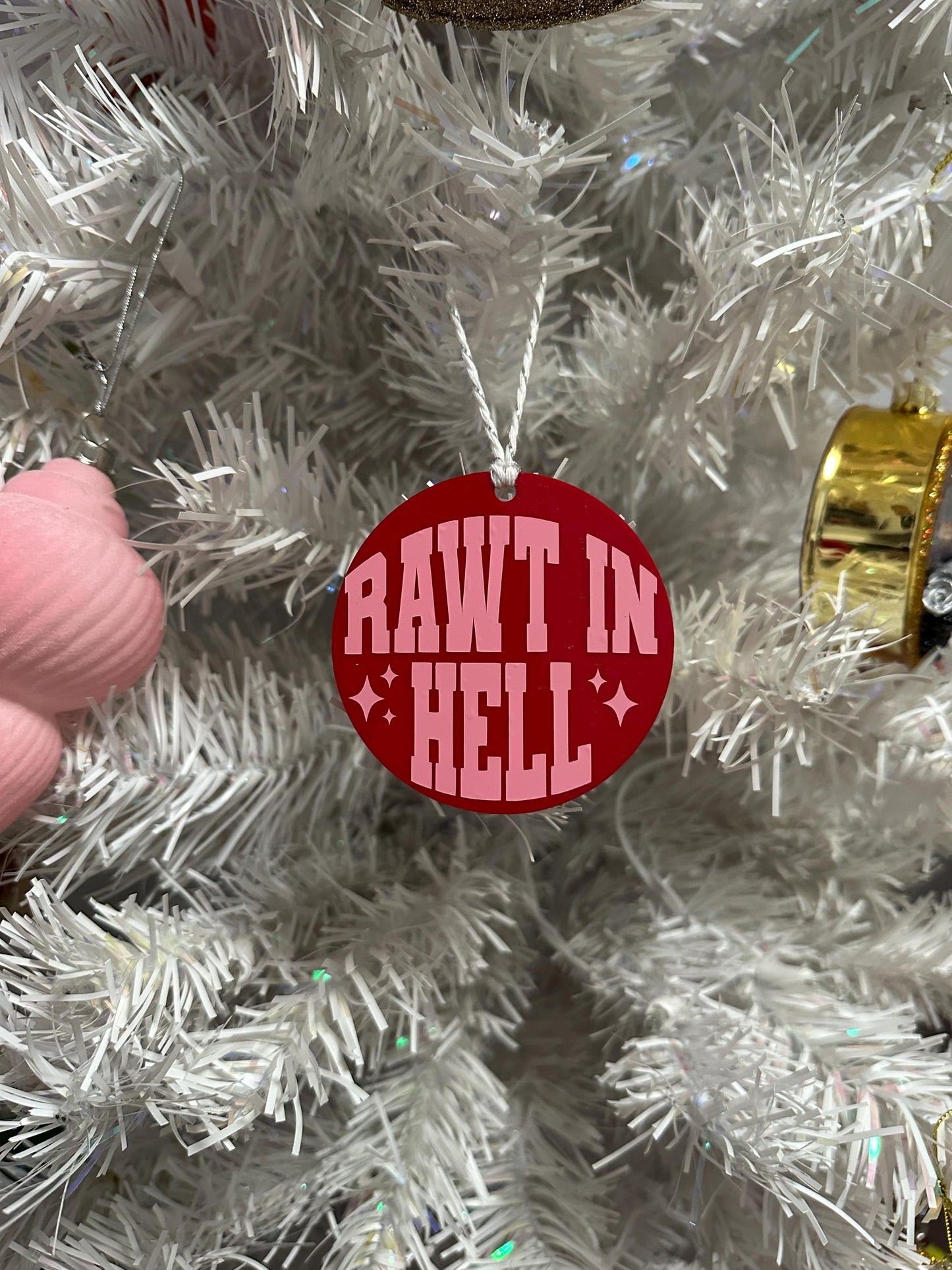 Bravo  Christmas Vanderpump Rules Rawt in Hell Ornament