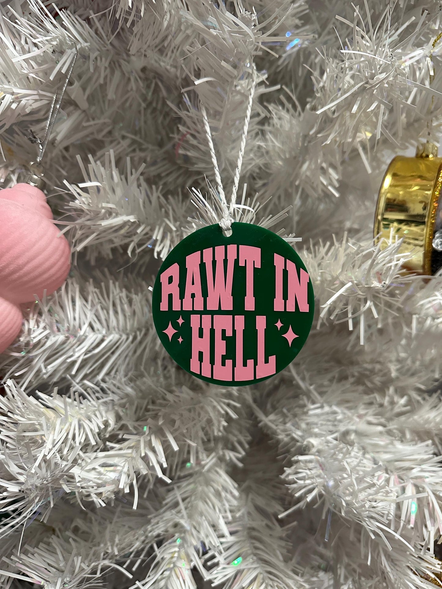 Bravo  Christmas Vanderpump Rules Rawt in Hell Ornament