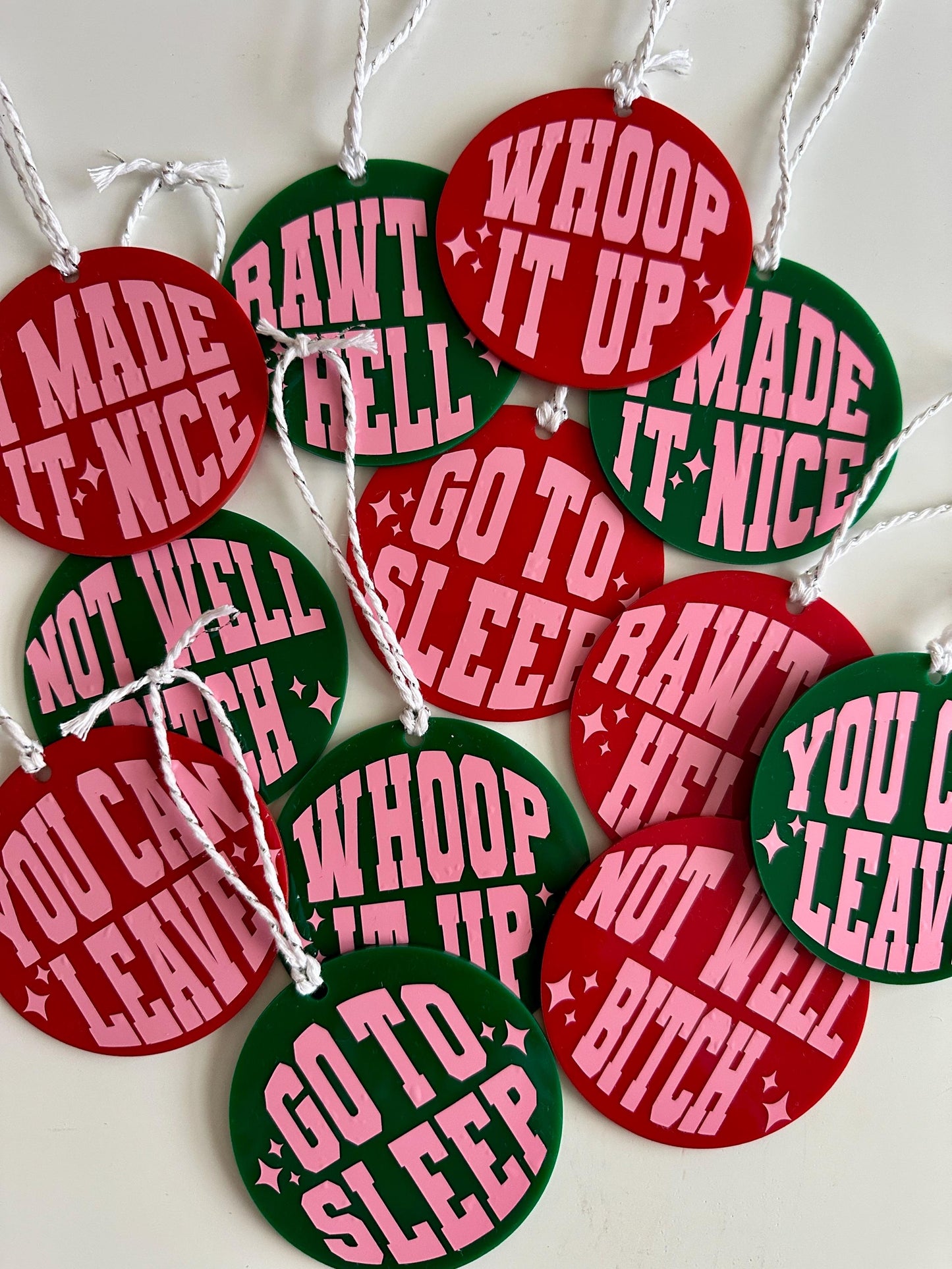 Bravo Christmas Real Housewives RHONY I Made It Nice Ornament - Gift - Reality TV Fan - Bravo Merch - Dorinda - Housewives Party