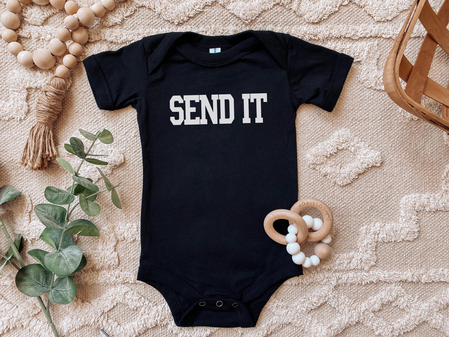 Bravo Summer House Kyle Cooke Send It Infant Bodysuit