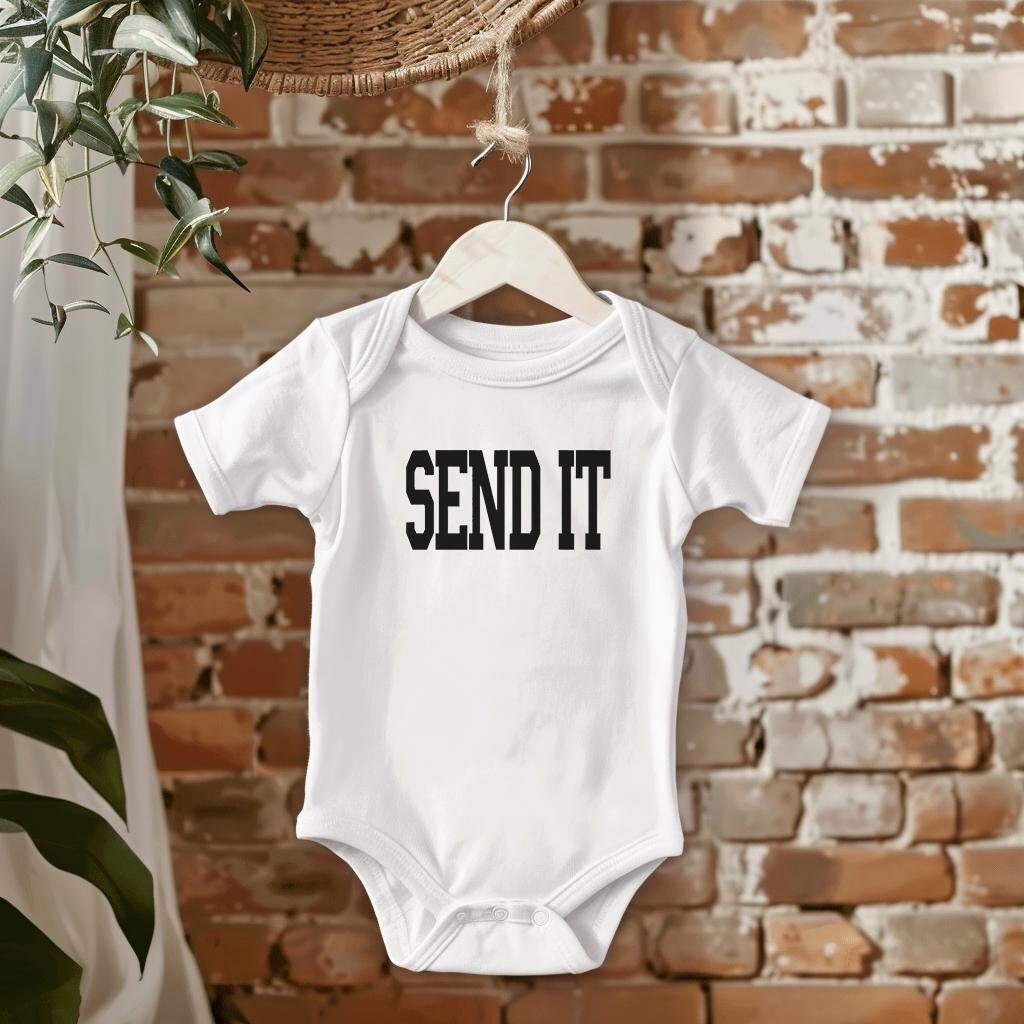 Bravo Summer House Kyle Cooke Send It Infant Bodysuit