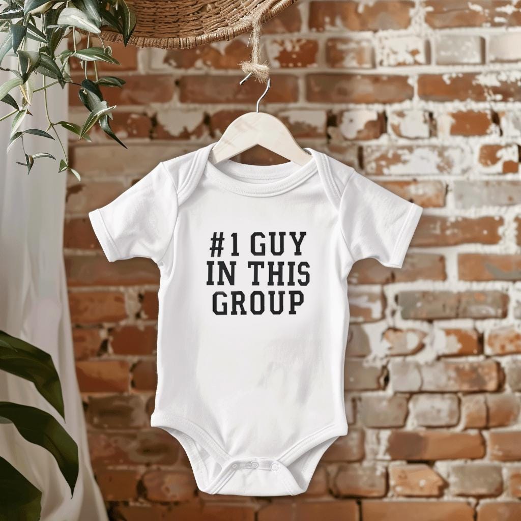 #1 Guy in this Group Vanderpump Rules Baby Shower Bravo Gift Infant Bodysuit