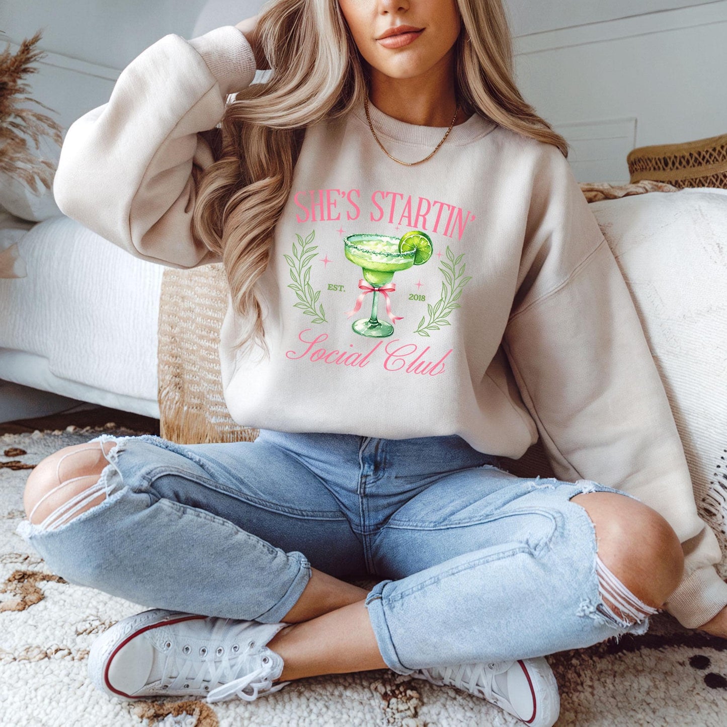 Bravo Real Housewives She's Startin' Social Club Sweatshirt: RHONY Gift - Bravocon