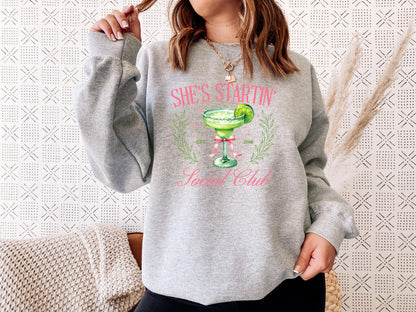 Bravo Real Housewives She's Startin' Social Club Sweatshirt: RHONY Gift