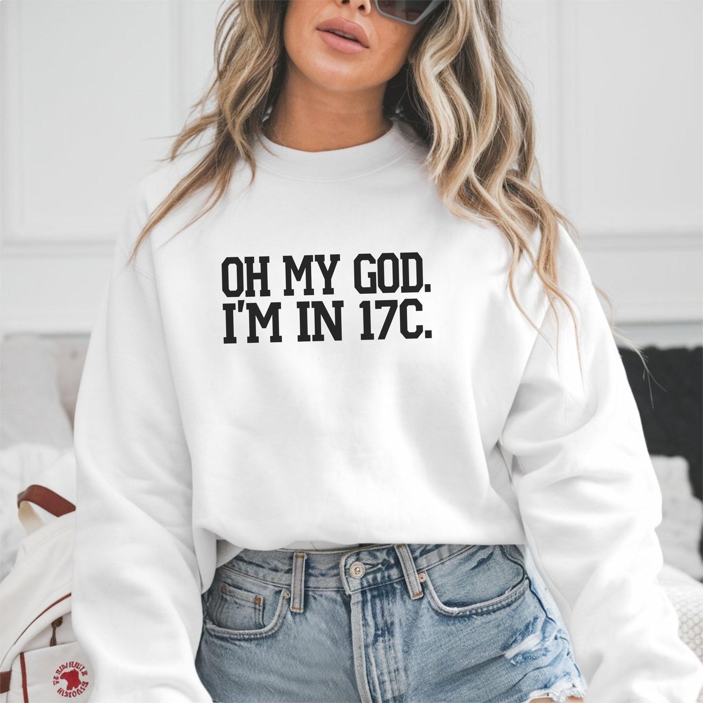 Real Housewives RHOSLC OMG I'm in 17C Sweatshirt: Bravo Gift Bravocon