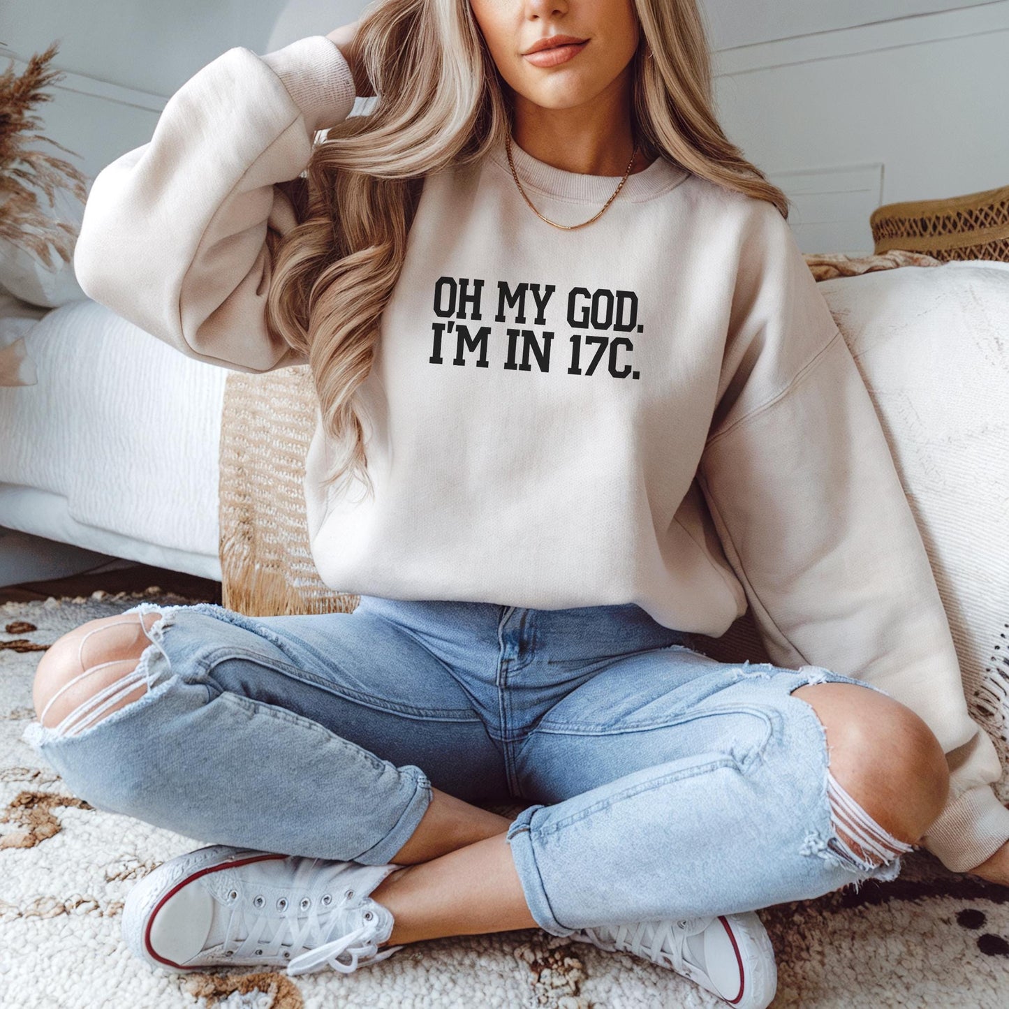 Real Housewives RHOSLC OMG I'm in 17C Sweatshirt: Bravo Gift Bravocon