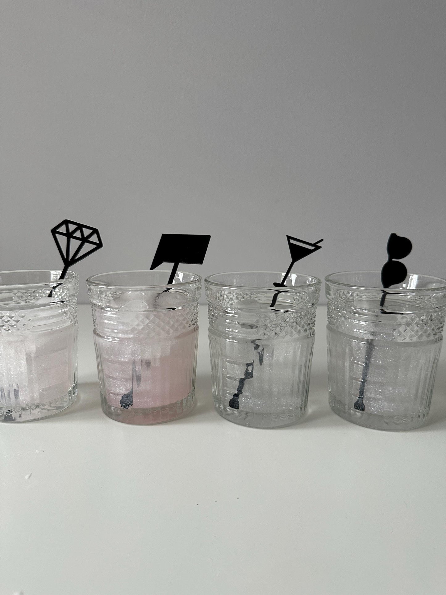 Real Housewives Party Drink Stirrers: Acrylic Bar Accessories