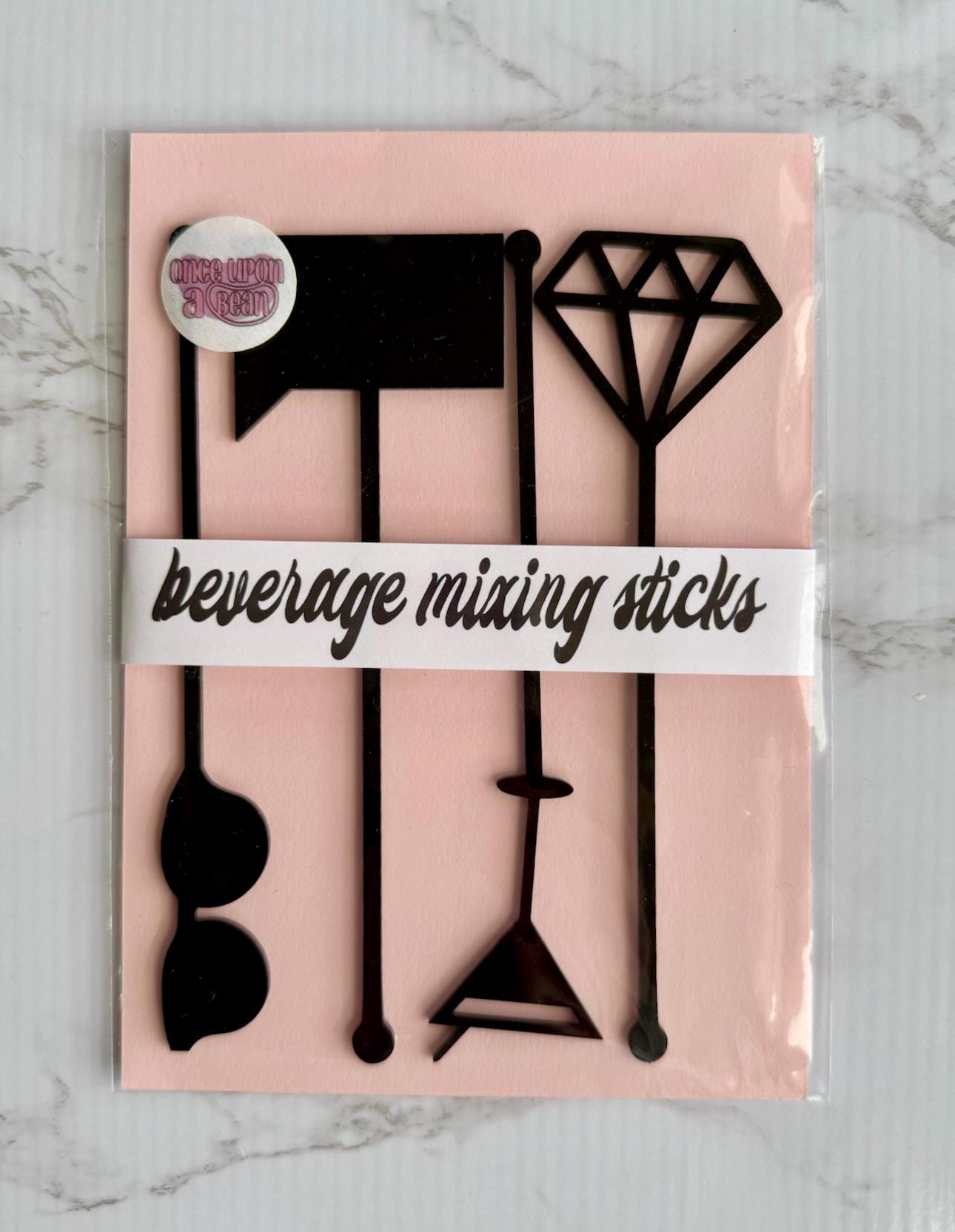 Real Housewives Party Drink Stirrers: Acrylic Bar Accessories