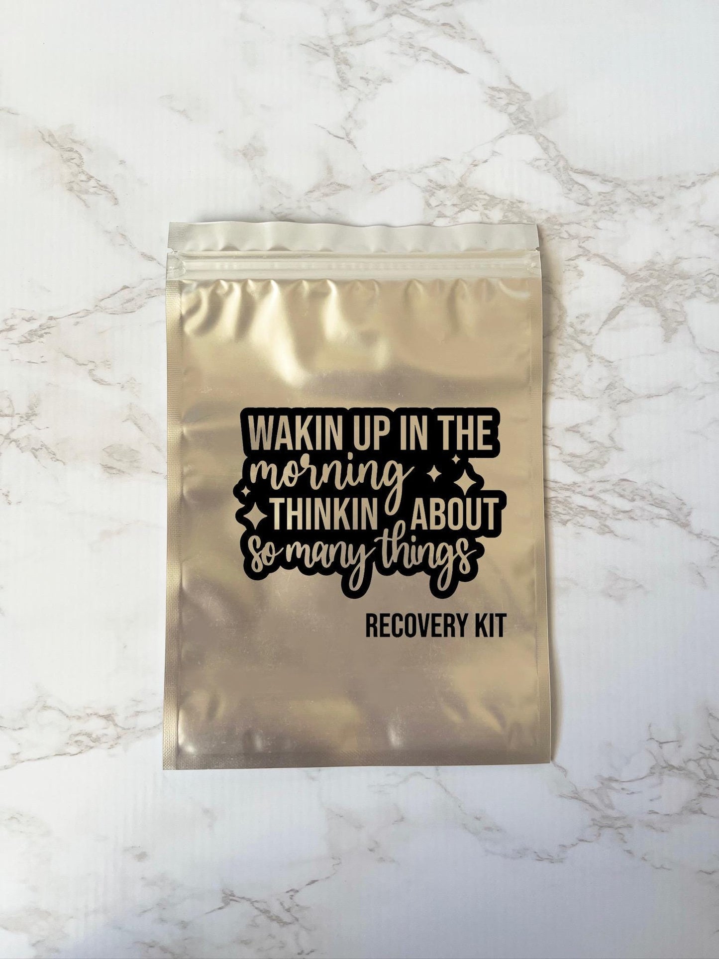 Real Housewives RHONJ Hangover Kit Bags: Bravo Real Housewives Recovery Favor Pouches