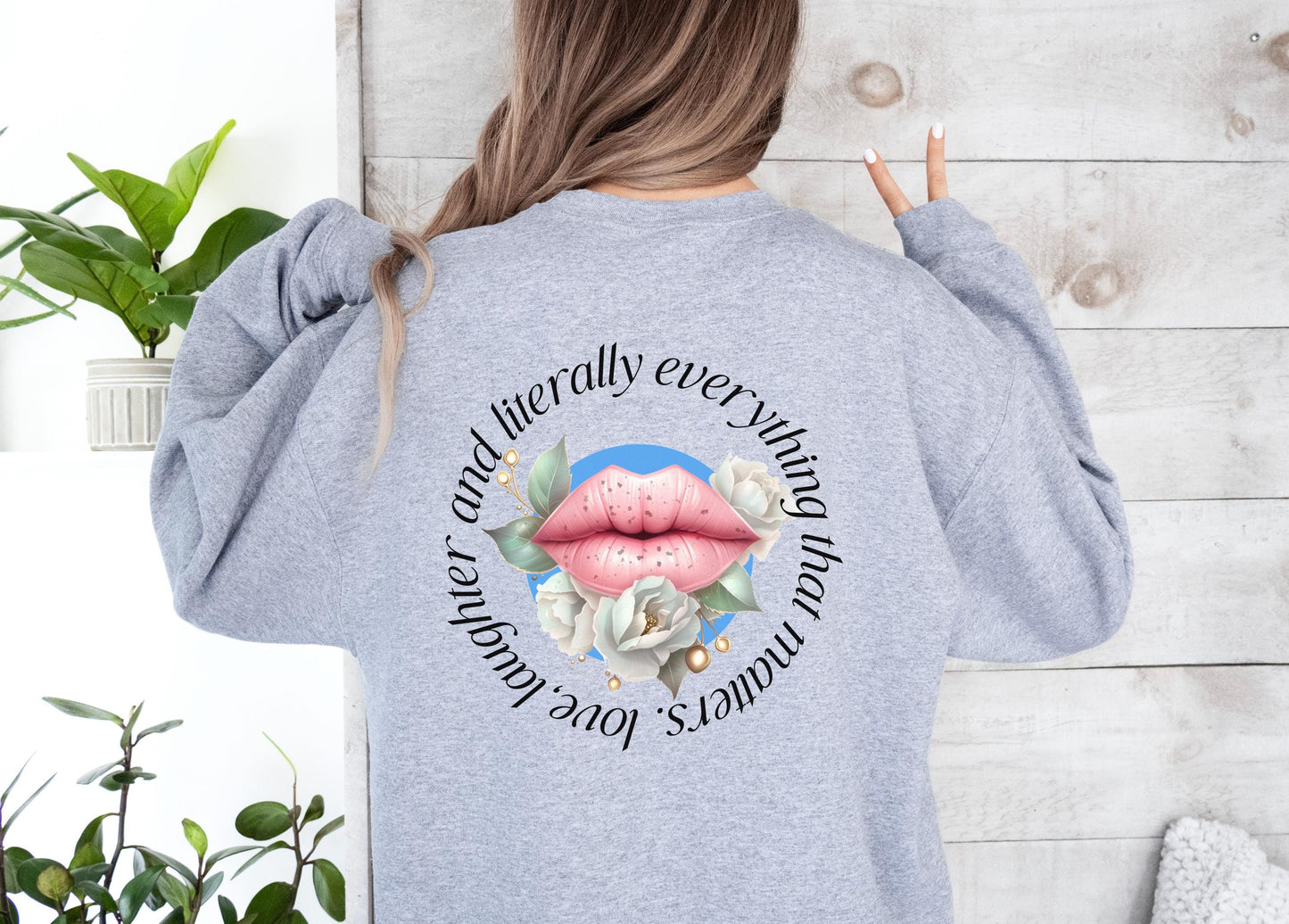 Southern Charm Shep Rose Sweatshirt or T-Shirt - Freckled Lips Bravo Gift - Crew Neck Charleston Bravo Party Love Laughter Craig - Bravocon