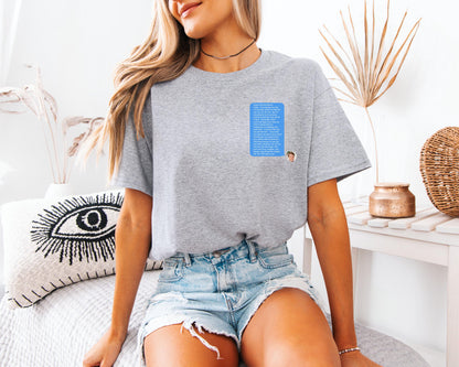 Bravo Shep Rose Charleston Sweatshirt or T-Shirt - Freckled Lips Bravo Gift - Crew Neck Charleston Bravo Party Love Laughter Craig