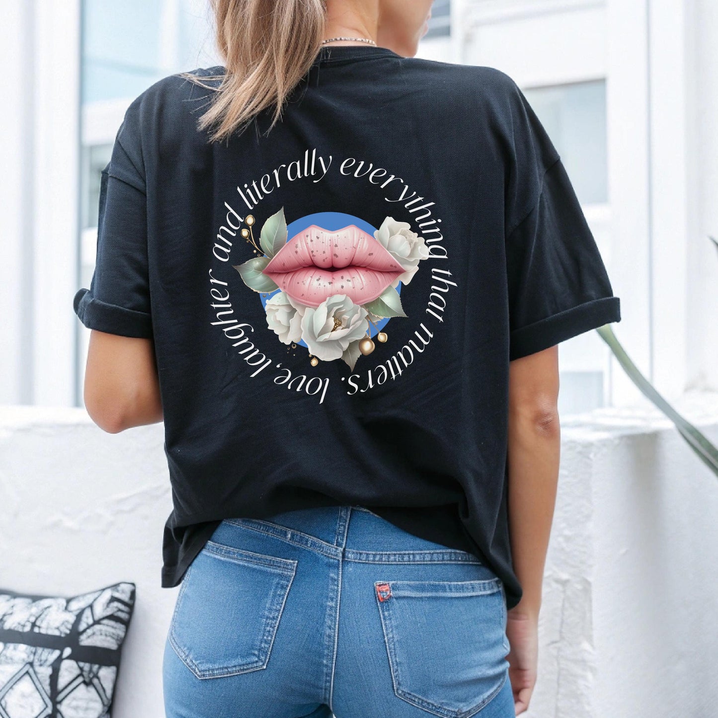 Southern Charm Shep Rose Sweatshirt or T-Shirt - Freckled Lips Bravo Gift - Crew Neck Charleston Bravo Party Love Laughter Craig - Bravocon