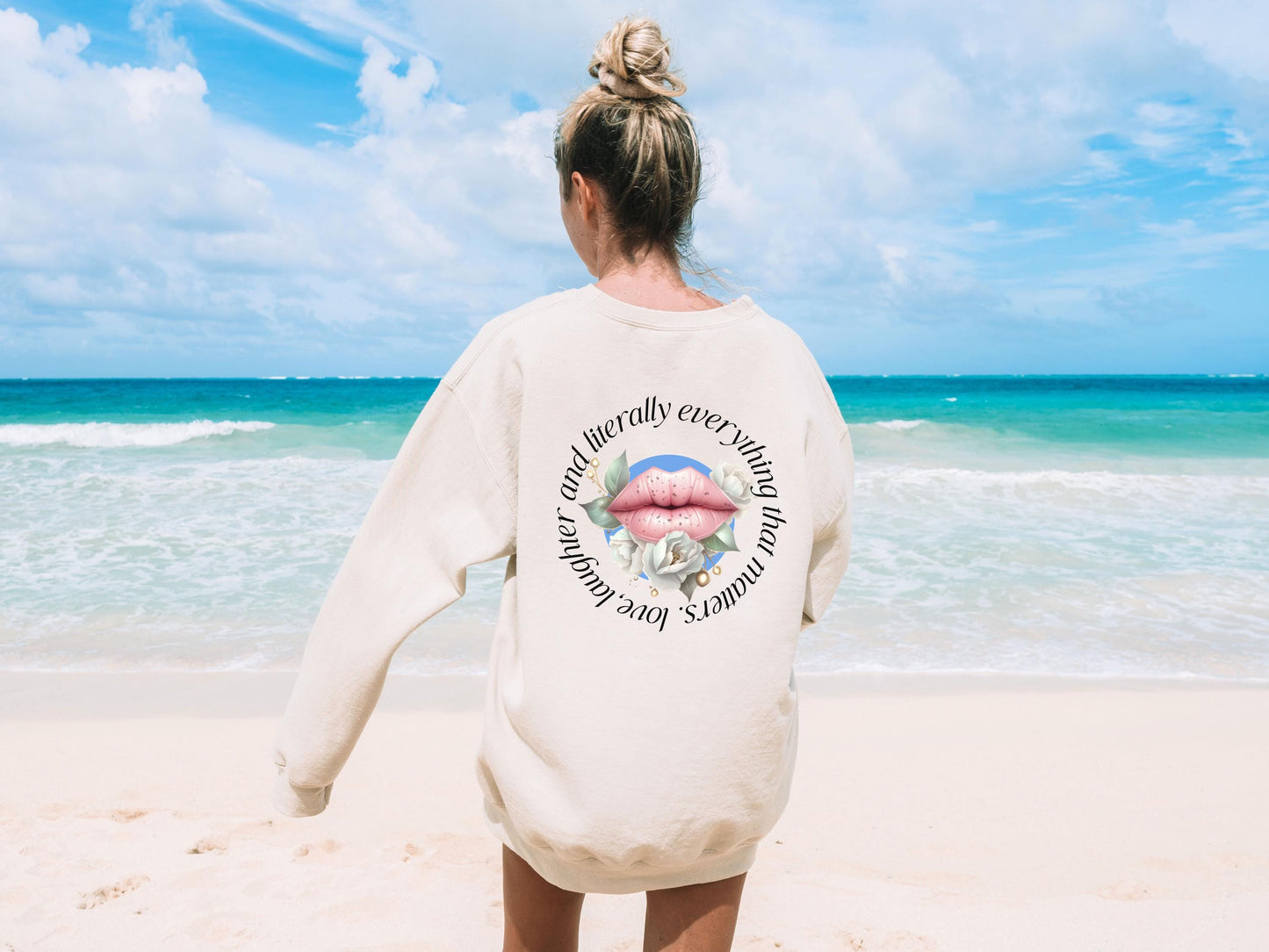 Southern Charm Shep Rose Sweatshirt or T-Shirt - Freckled Lips Bravo Gift - Crew Neck Charleston Bravo Party Love Laughter Craig - Bravocon