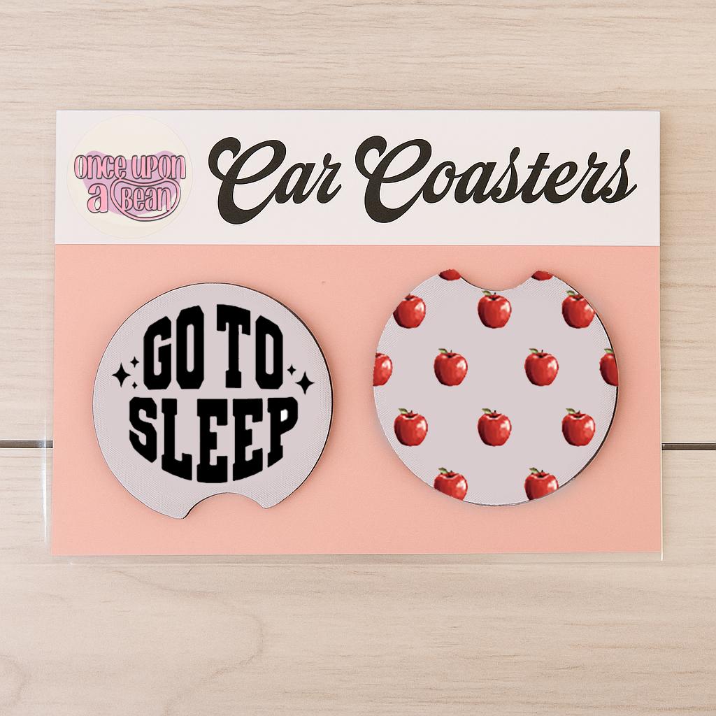 Real Housewives RHONY Car Coasters: Bravo Real Housewives of New York Themed Neoprene Coasters for Car Made It Nice
