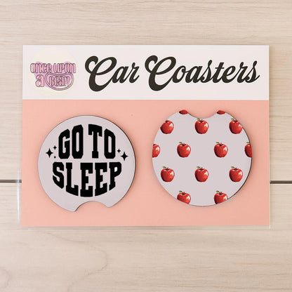 Real Housewives RHONY Car Coasters: Bravo Real Housewives of New York Themed Neoprene Coasters for Car Made It Nice