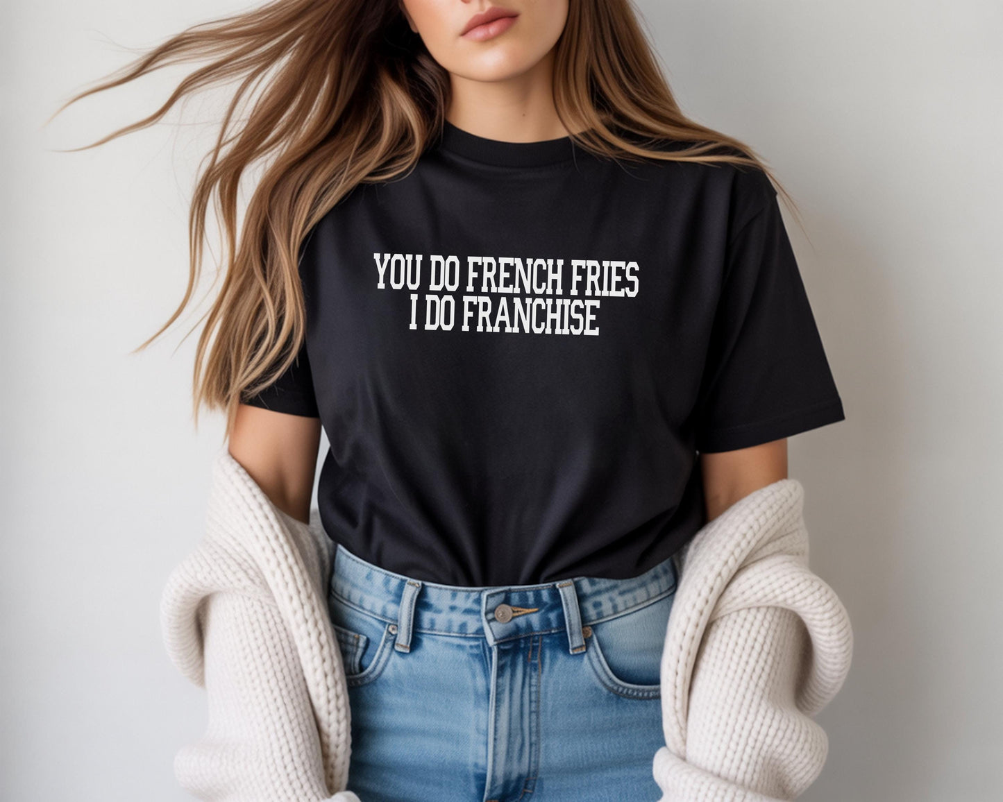 Real Housewives RHOSLC You Do French Fries I Do Franchise Sweatshirt: Real Housewives Bravo Gift