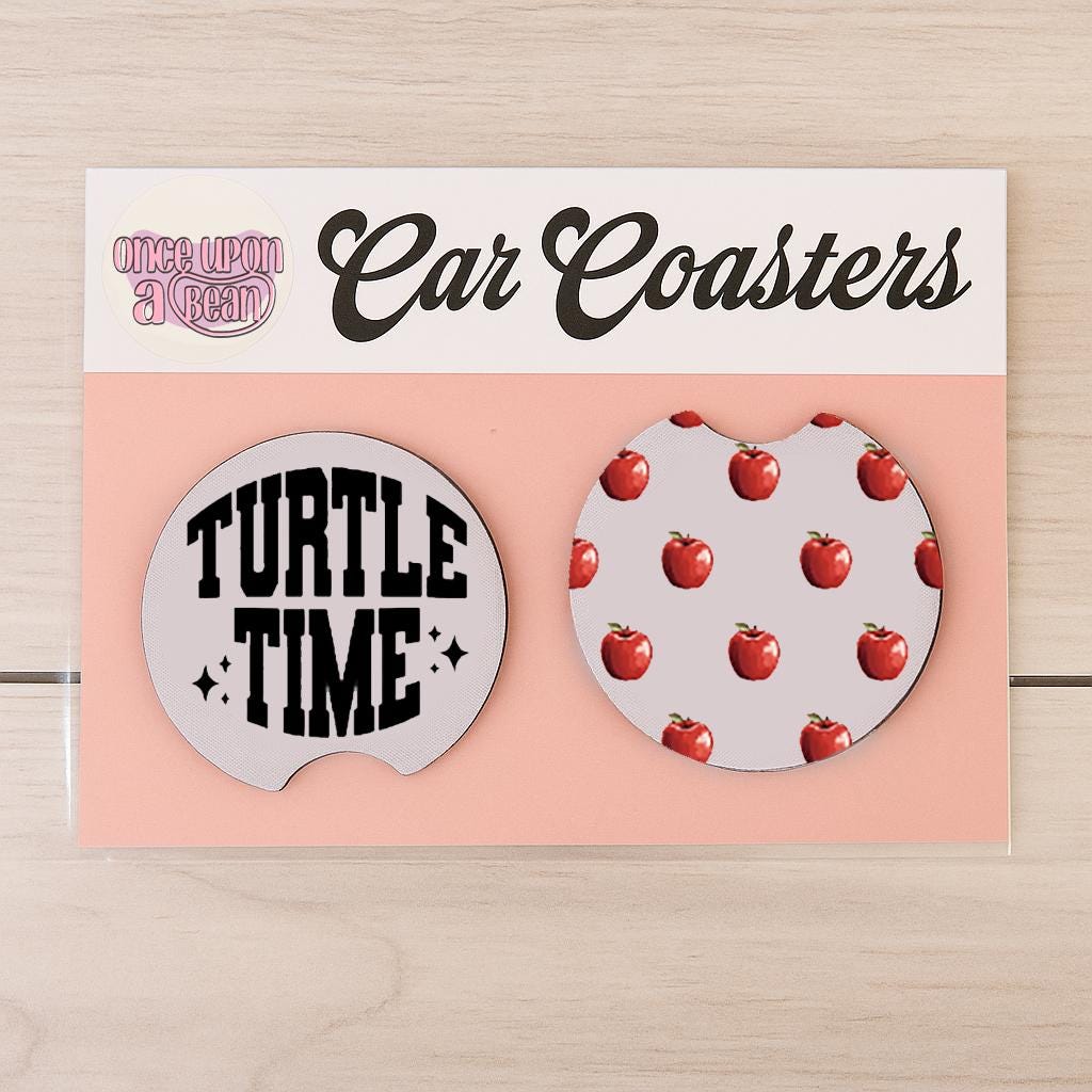 Real Housewives RHONY Car Coasters: Bravo Real Housewives of New York Themed Neoprene Coasters for Car Made It Nice