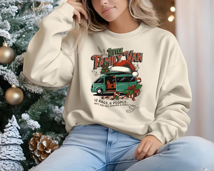 Bravo Christmas Real Housewives RHOC Sweatshirt - Little Family Van Holiday Shirt Vicki Orange County