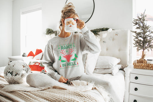 Bravo Christmas Vanderpump Rules Ugly Sweatshirt - Rawt in Hell VPR Holiday Shirt Bravocon