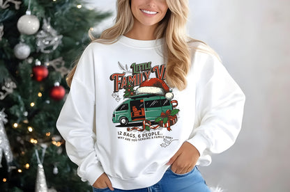 Bravo Christmas Real Housewives RHOC Sweatshirt - Little Family Van Holiday Shirt Vicki Orange County