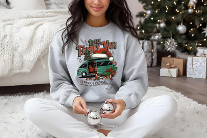 Bravo Christmas Real Housewives RHOC Sweatshirt - Little Family Van Holiday Shirt Vicki Orange County