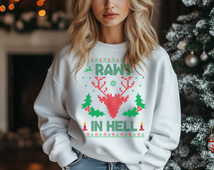 Bravo Christmas Vanderpump Rules Ugly Sweatshirt - Rawt in Hell VPR Holiday Shirt