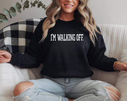 Real Housewives RHOSLC I'm Walking Off Andy Cohen Sweatshirt: Real Housewives Reunion Bravo Gift