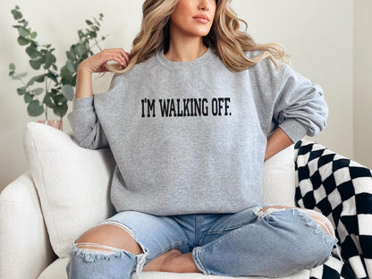Real Housewives RHOSLC I'm Walking Off Andy Cohen Sweatshirt: Real Housewives Reunion Bravo Gift