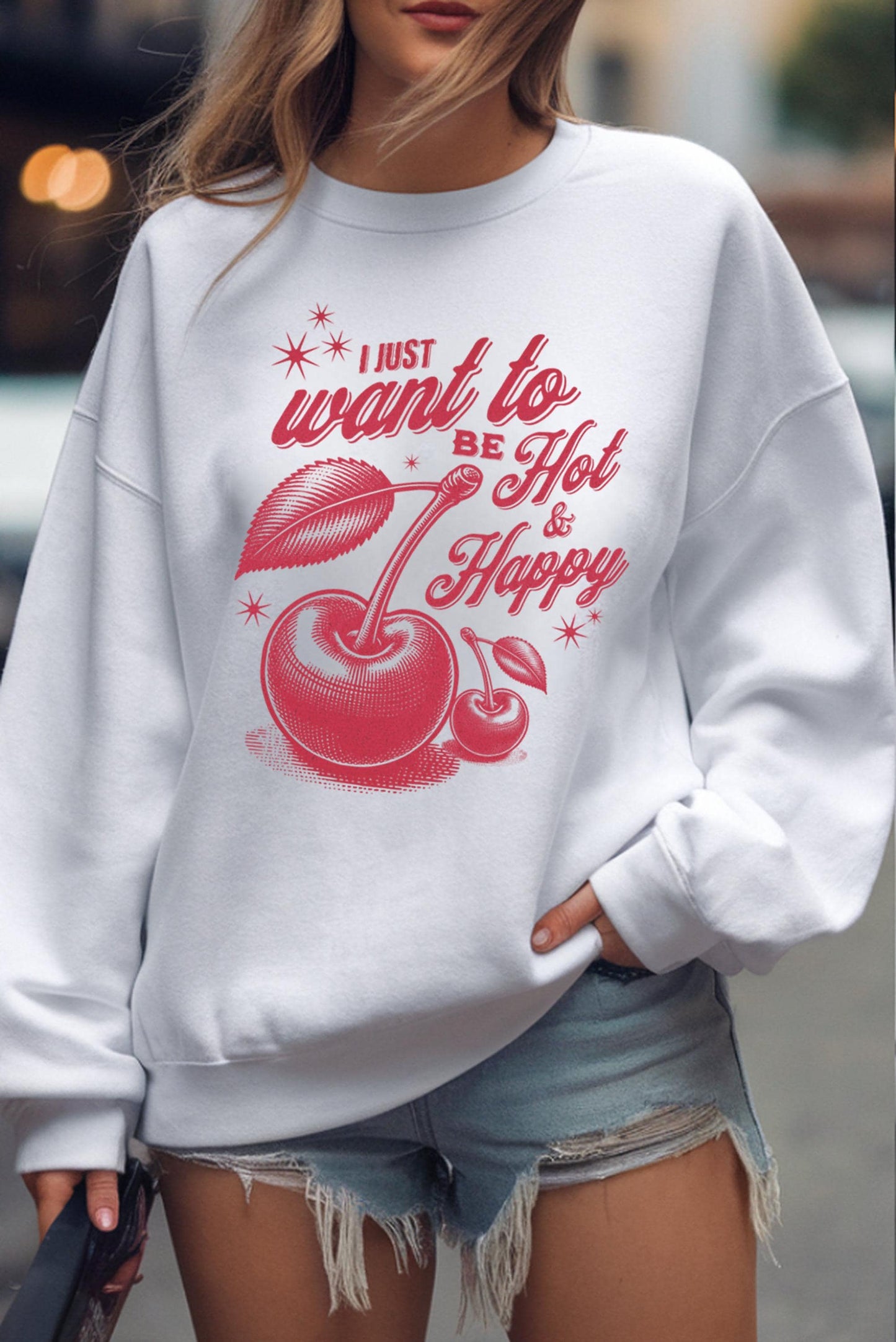 Bravo Summer House Amanda Batula I Just Want to be Hot & Happy Shirt