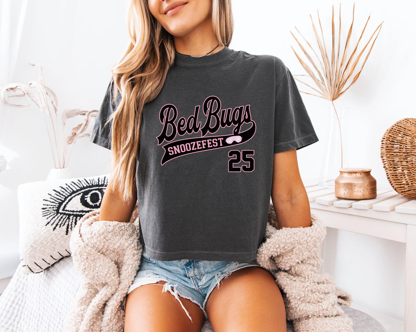 Bravo Summer House Bed Bugs Snoozefest Crop Tee
