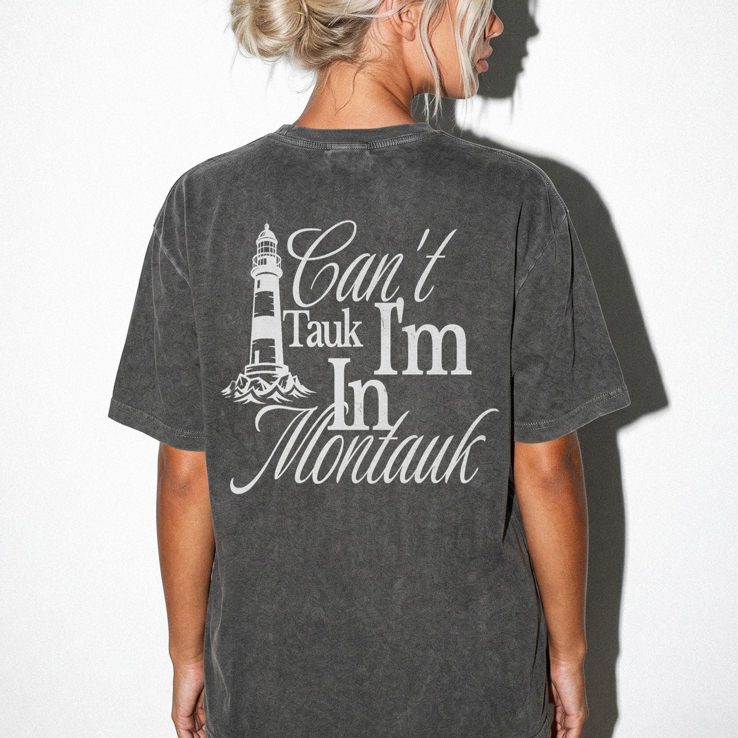 Tauk the Tauk "Can't Tauk, I'm in Montauk" T-Shirt