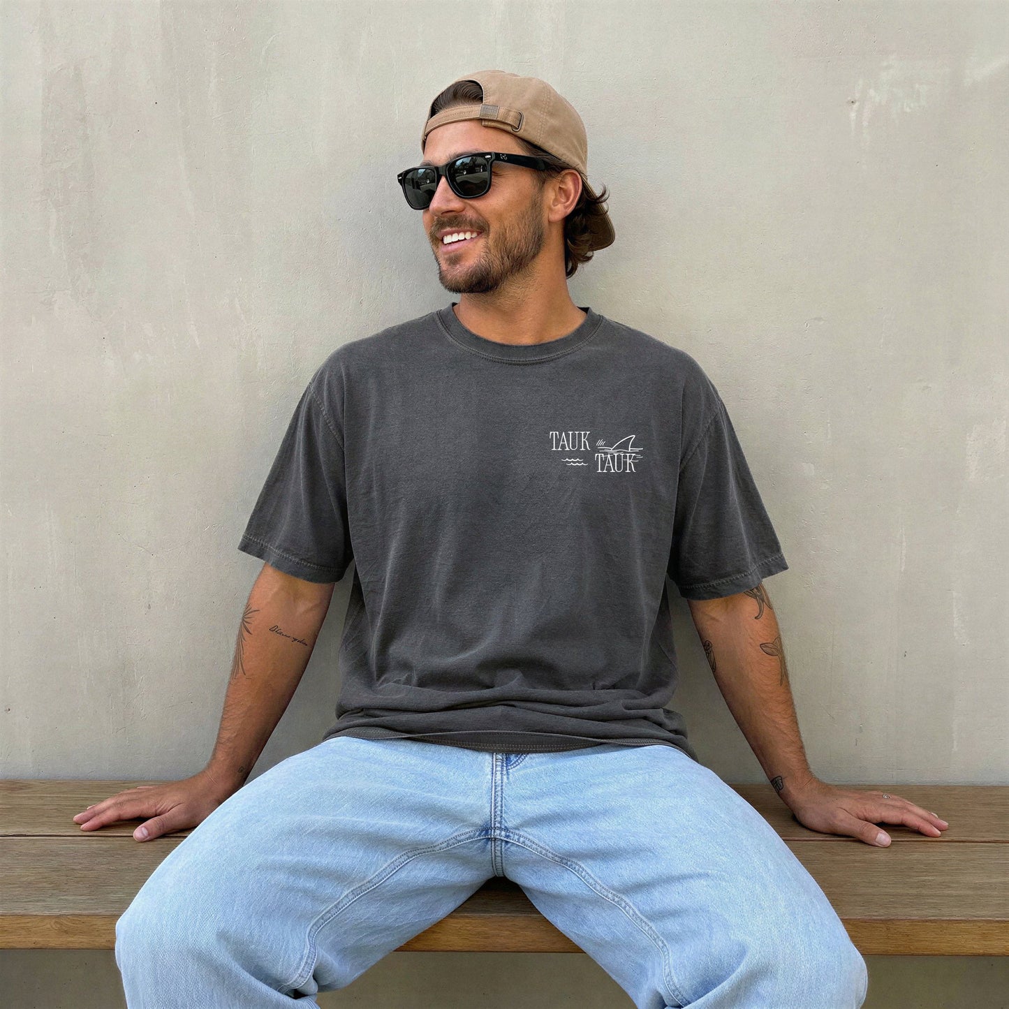 Tauk the Tauk "Can't Tauk, I'm in Montauk" T-Shirt