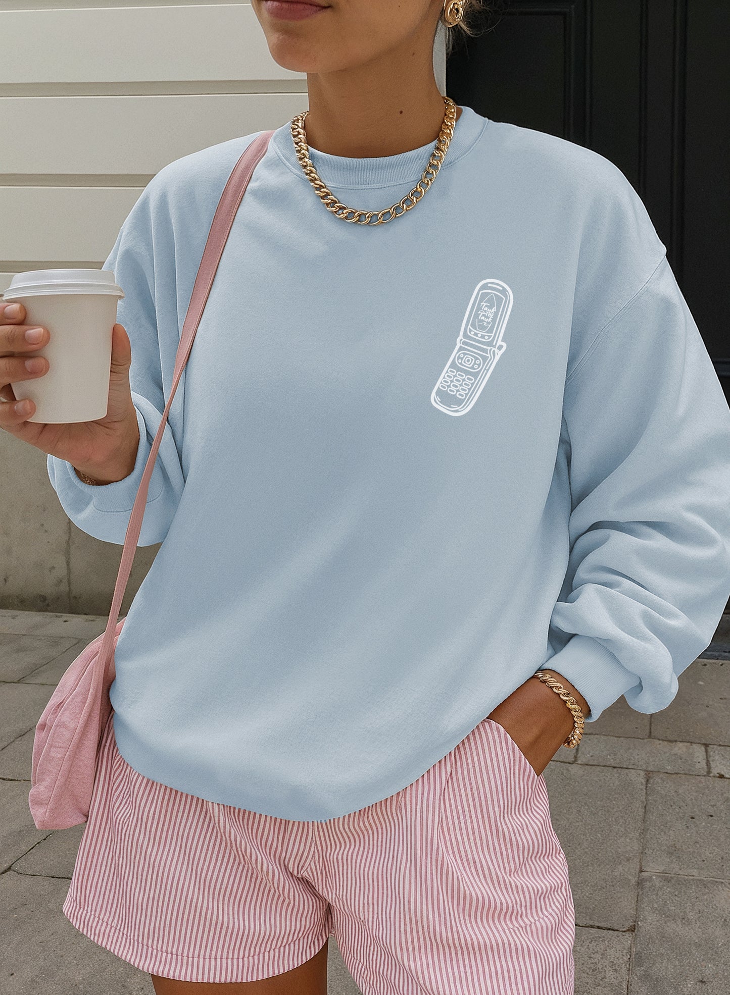 Tauk the Tauk "Can't Tauk, I'm in Montauk" Sweatshirt
