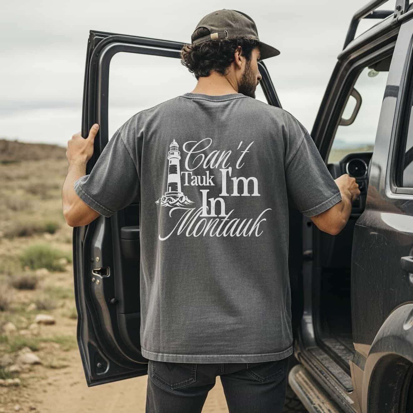 Tauk the Tauk "Can't Tauk, I'm in Montauk" T-Shirt